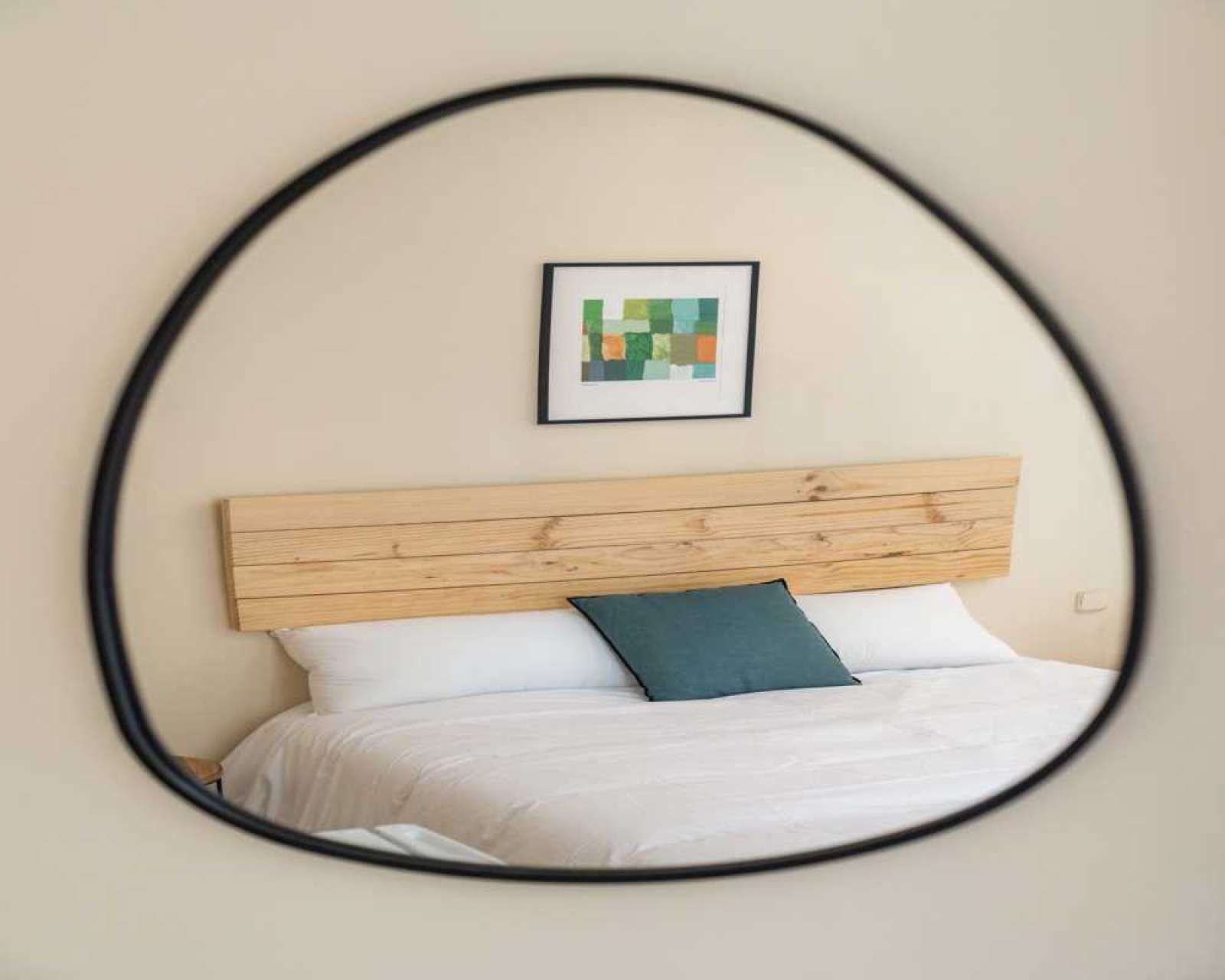 Bedroom of Flat to share in  Madrid Capital  with Air Conditioner and Terrace