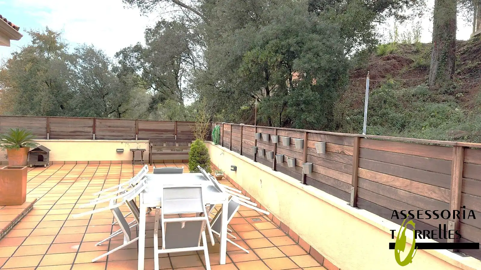 Terrasse von Haus oder Chalet zum Verkauf in Torrelles de Llobregat mit Heizung, Privatgarten und Parkett