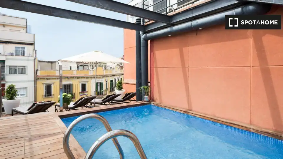 Flat with terrace to rent in Eixample, imagen 5