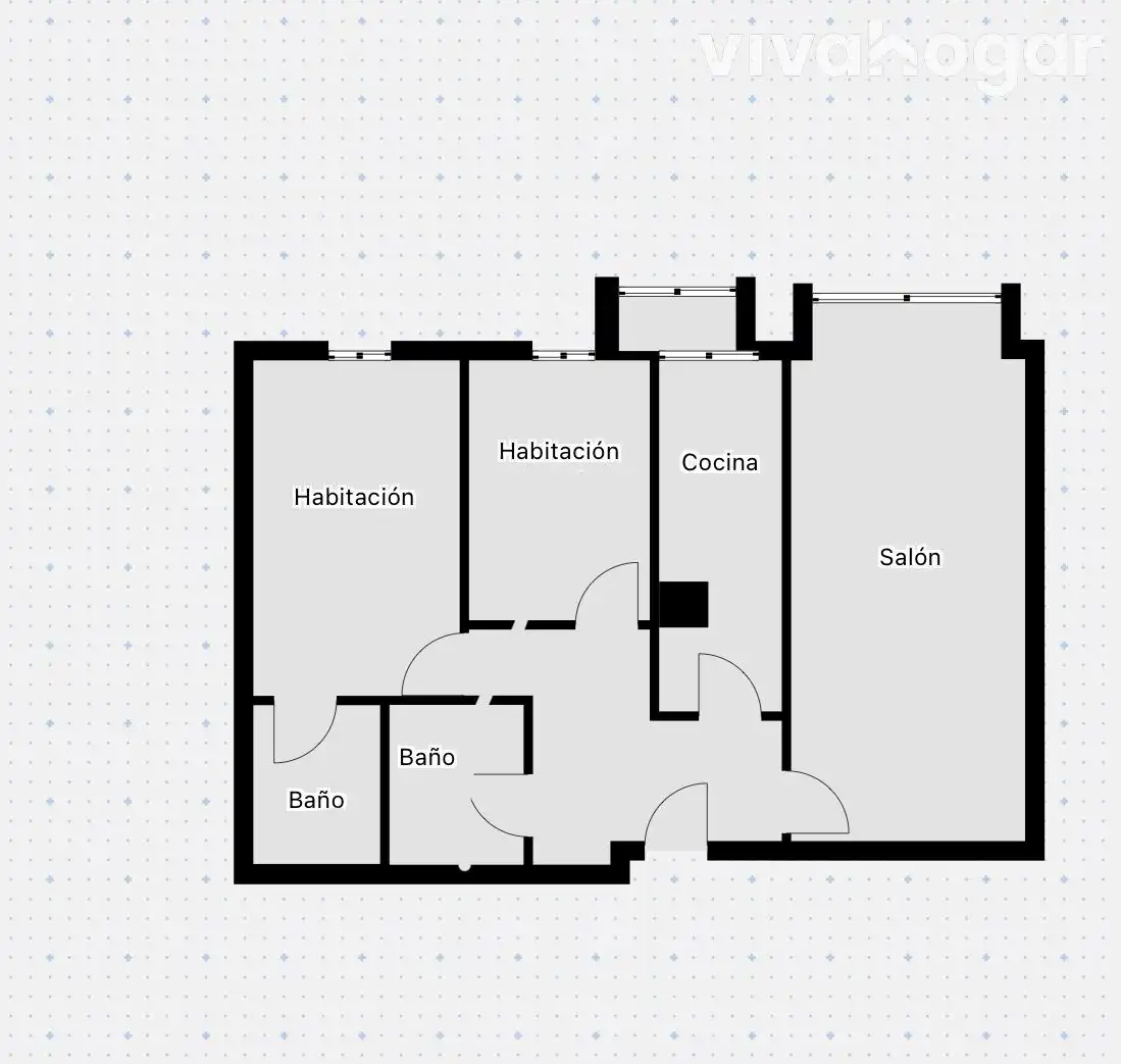 Flat for sale in Rutilo, San Fermín