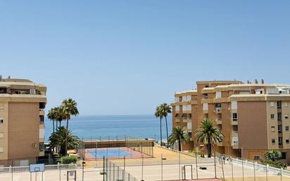 Bedroom of Flat for sale in Torrox  with Air Conditioner and Community pool