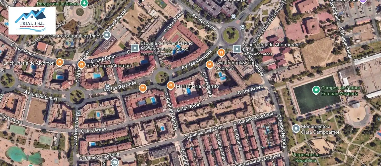 Exterior view of Flat for sale in Alcorcón  with Balcony and Community pool