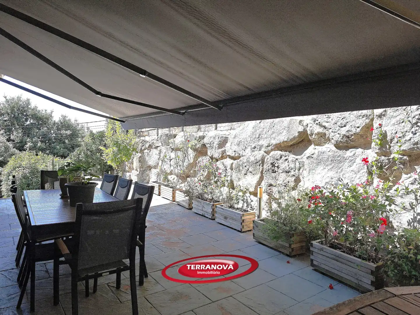 Terrassa de Casa o xalet en venda en L'Ametlla del Vallès amb Aire condicionat, Calefacció i Jardí privat