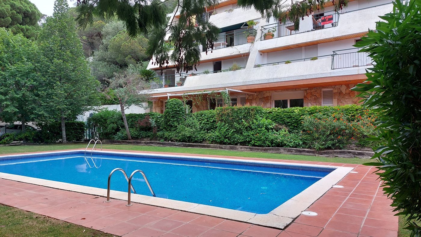 Piscina de Apartament en venda en Santa Cristina d'Aro amb Calefacció, Terrassa i Piscina