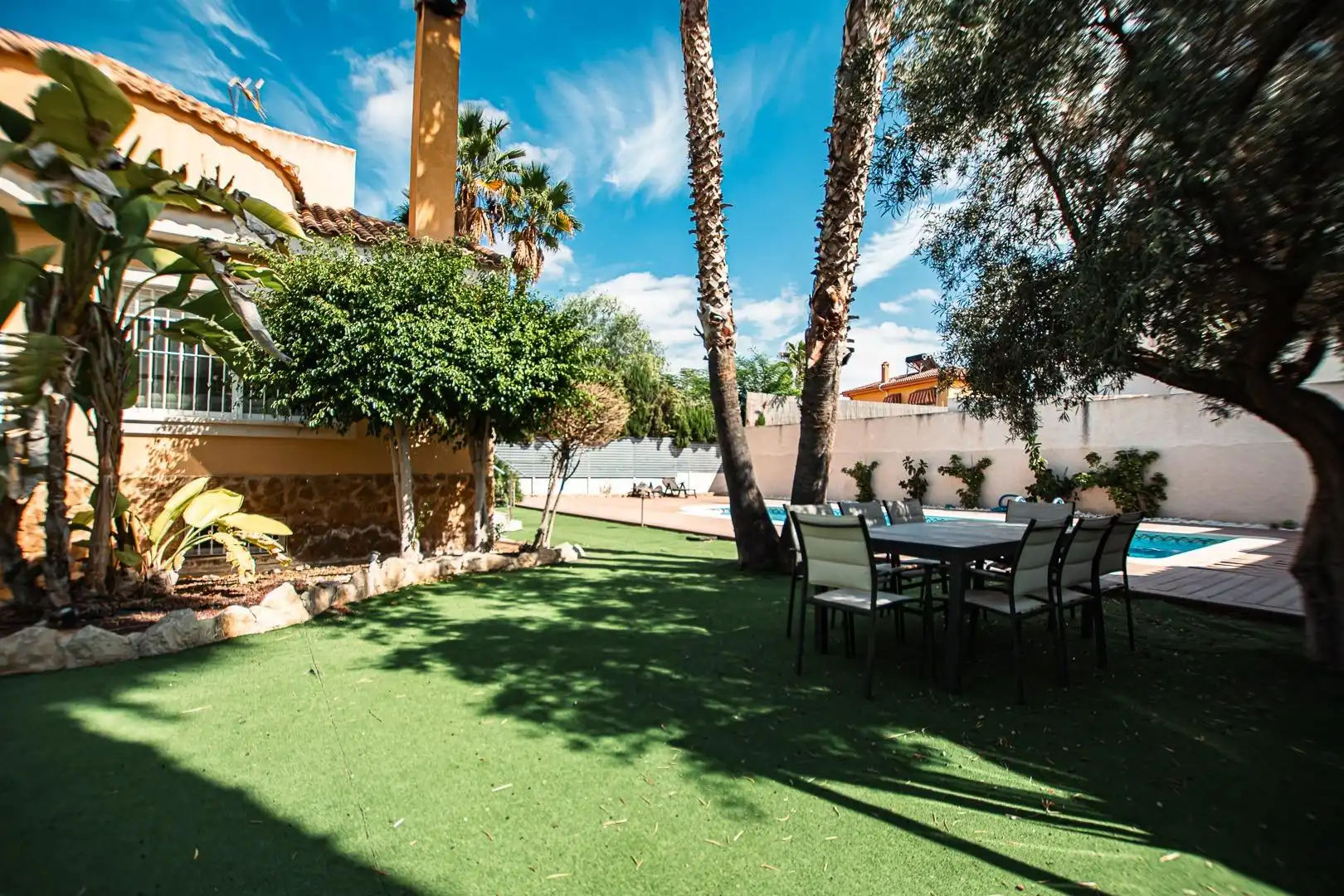 Jardín de Casa o chalet en venta en Mutxamel con Aire acondicionado, Calefacción y Jardín privado