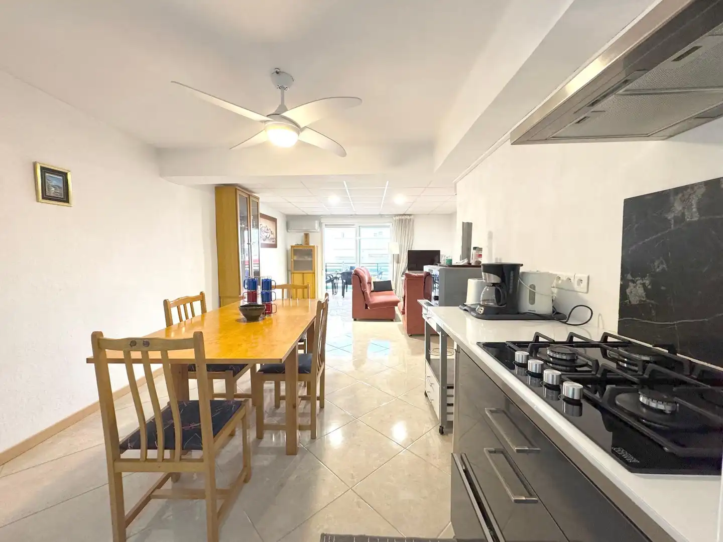 Cocina de Apartamento en venta en Santa Pola con Aire acondicionado, Terraza y Amueblado