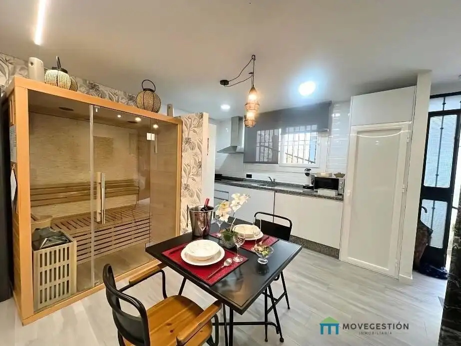 Kitchen of Ground floor for sale in Ubrique  with Air Conditioner, Furnished and Balcony