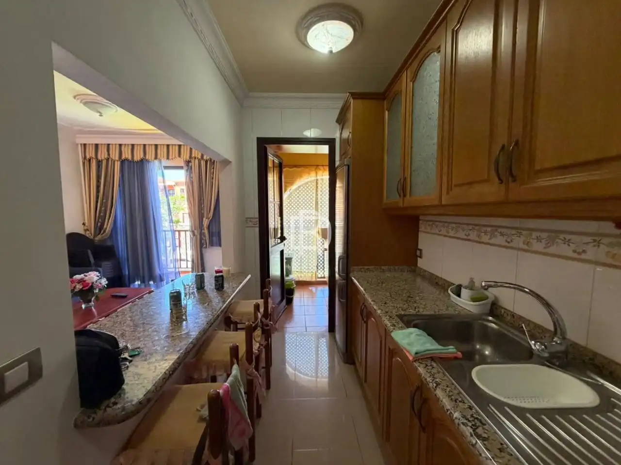 Kitchen of Flat for rent in Arona  with Terrace, Furnished and Alarm