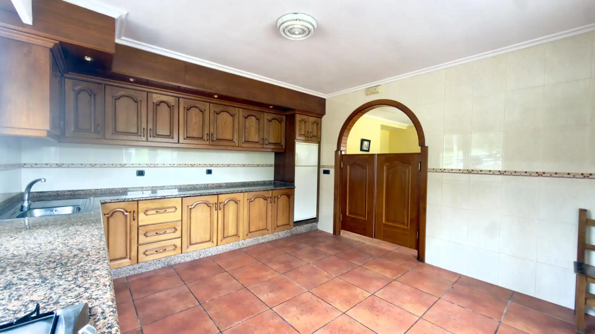 Cocina de Casa o chalet en venta en A Peroxa  con Calefacción, Jardín privado y Terraza