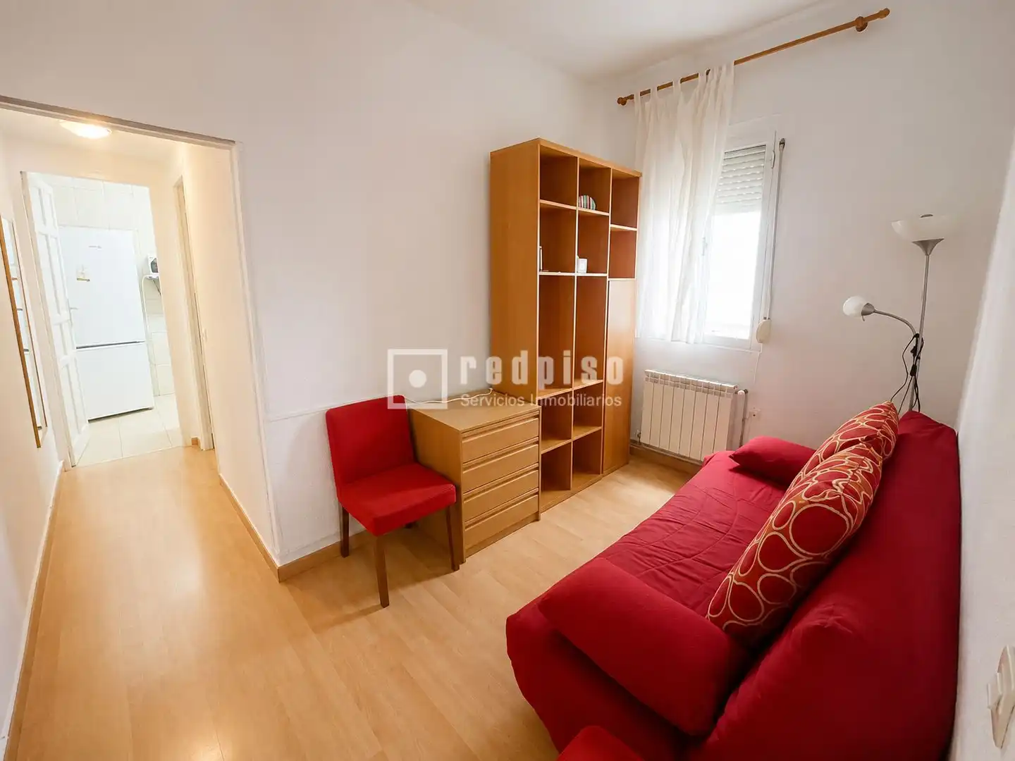 Bedroom of Flat for rent in Madrid  with Heating, Terrace and Furnished