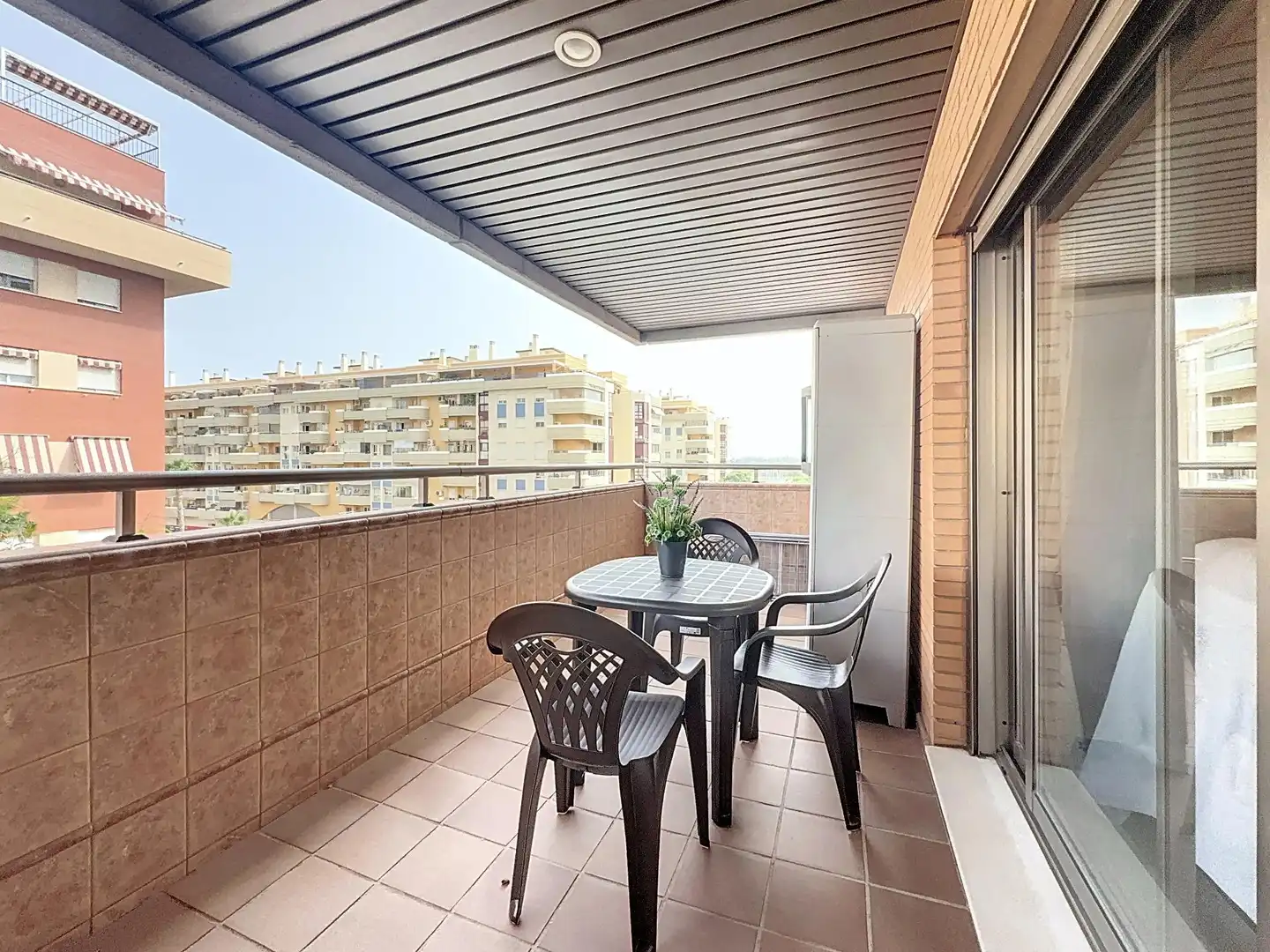 Terrace of Flat for rent in Málaga  with Furnished and Community pool