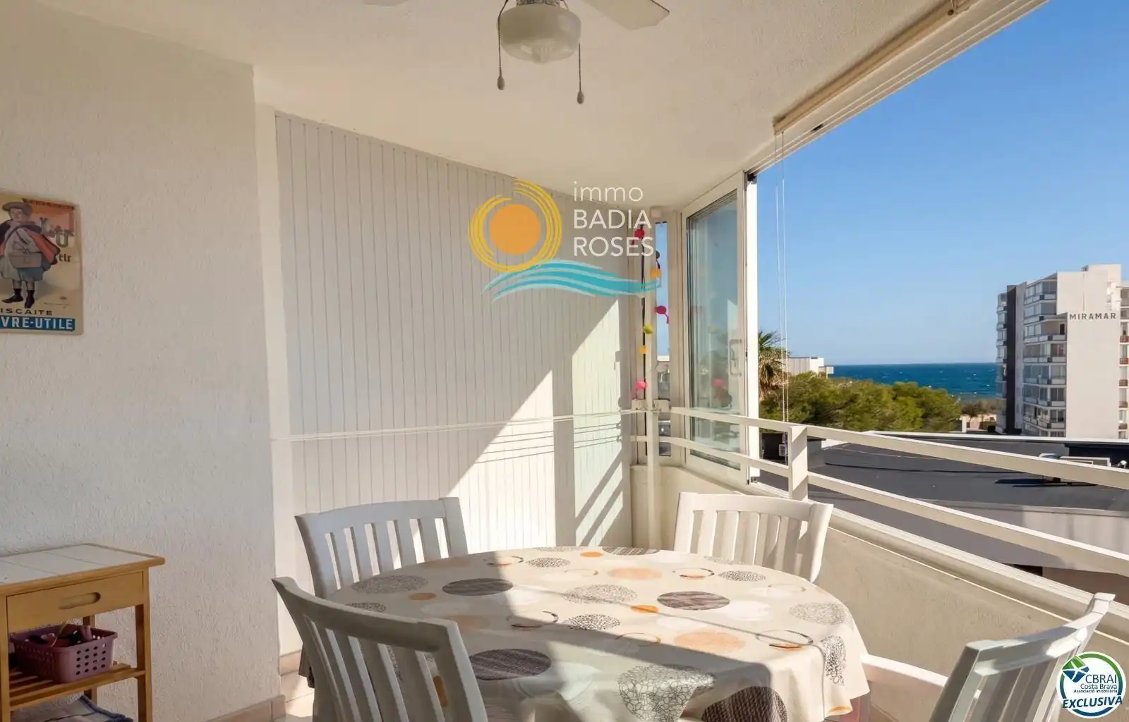 Terraza de Piso en venta en Roses con Calefacción, Parquet y Terraza