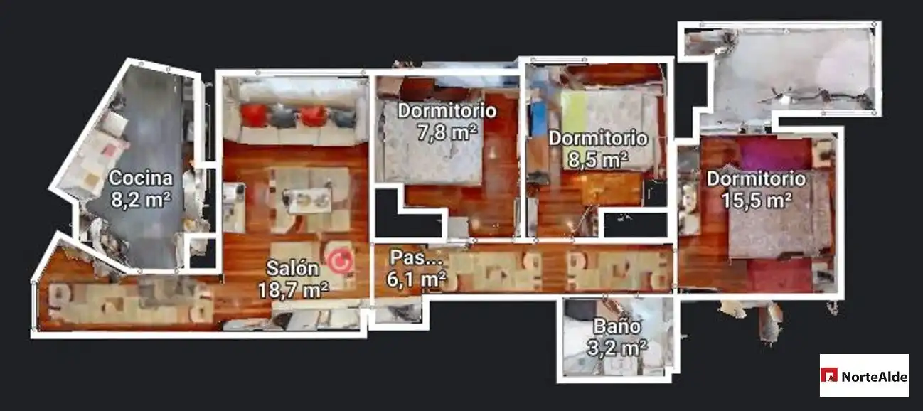 Piso en venta en Barakaldo  con Calefacción y Terraza