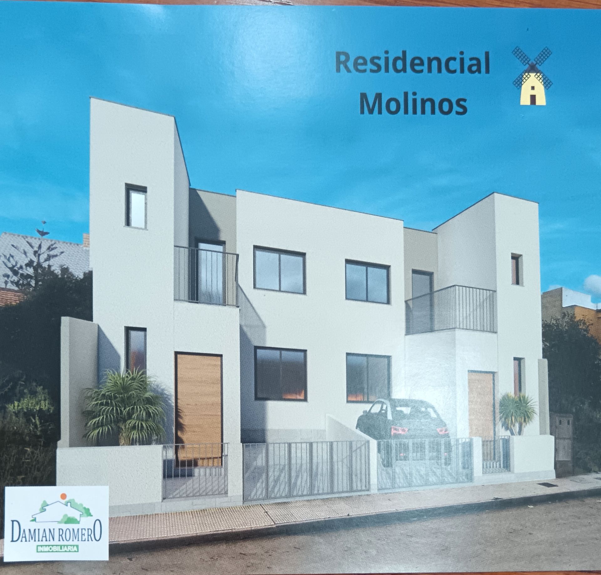 Exterior view of Single-family semi-detached for sale in Cartagena