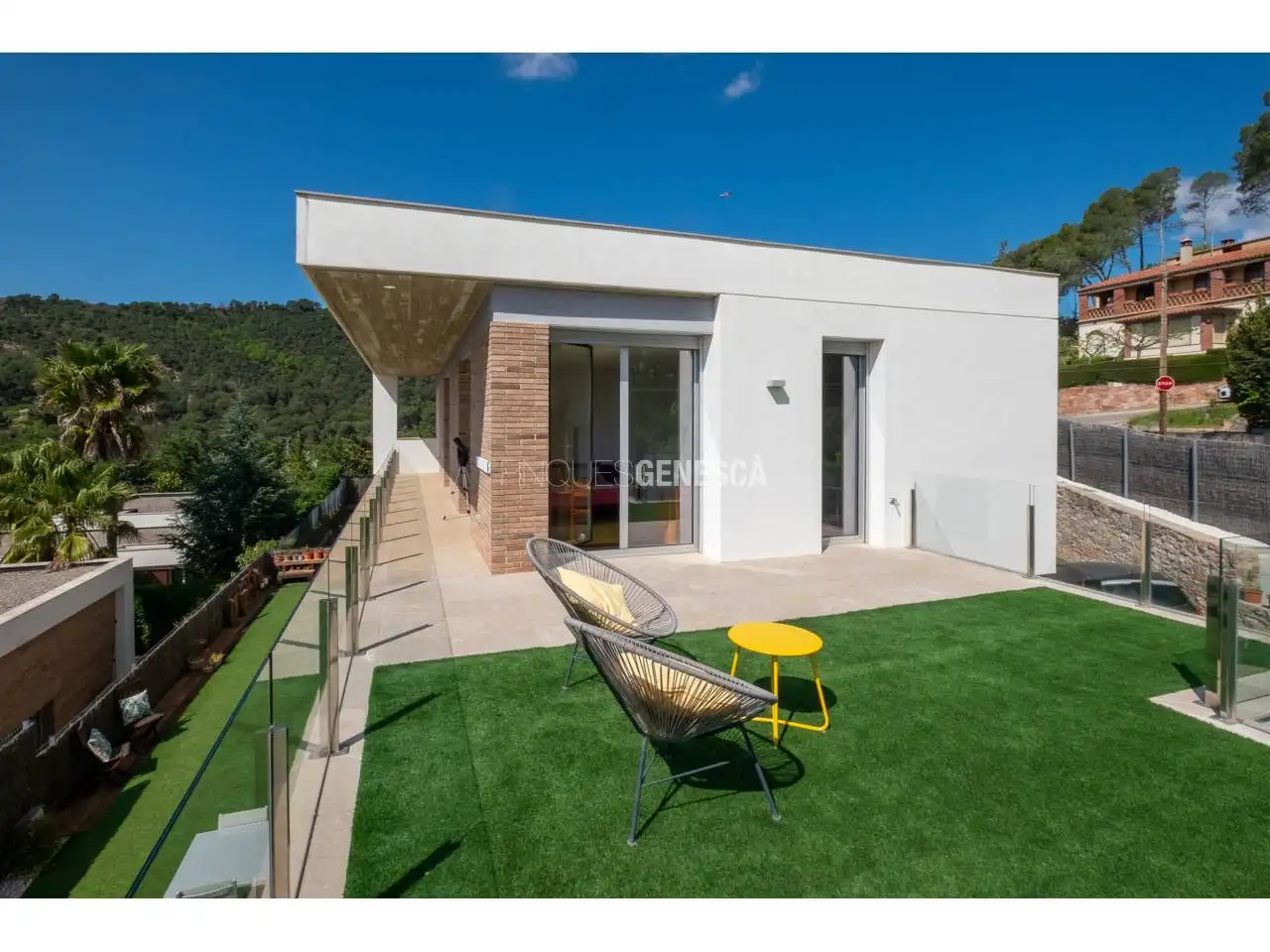 Terrassa de Casa o xalet en venda en Matadepera amb Aire condicionat, Calefacció i Jardí privat