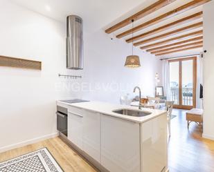 Kitchen of Apartment for sale in  Barcelona Capital  with Air Conditioner