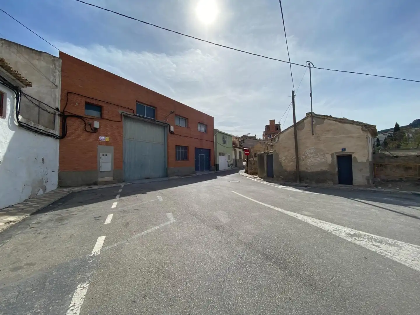 Vista exterior de Local en venta en Biar