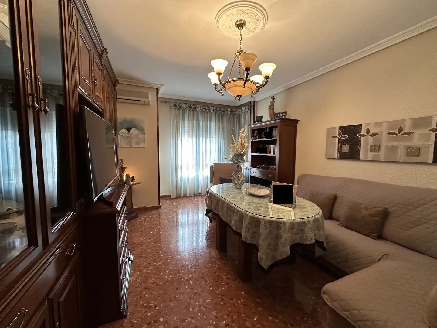Living room of Flat for sale in Úbeda  with Air Conditioner