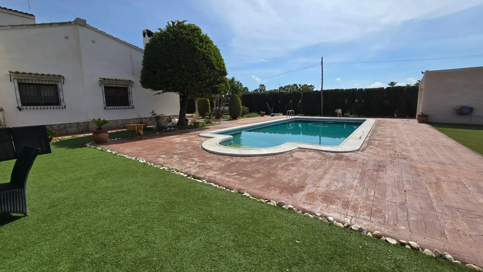 Swimming pool of Houses for sale in Elche / Elx  with Air Conditioner, Private garden and Terrace