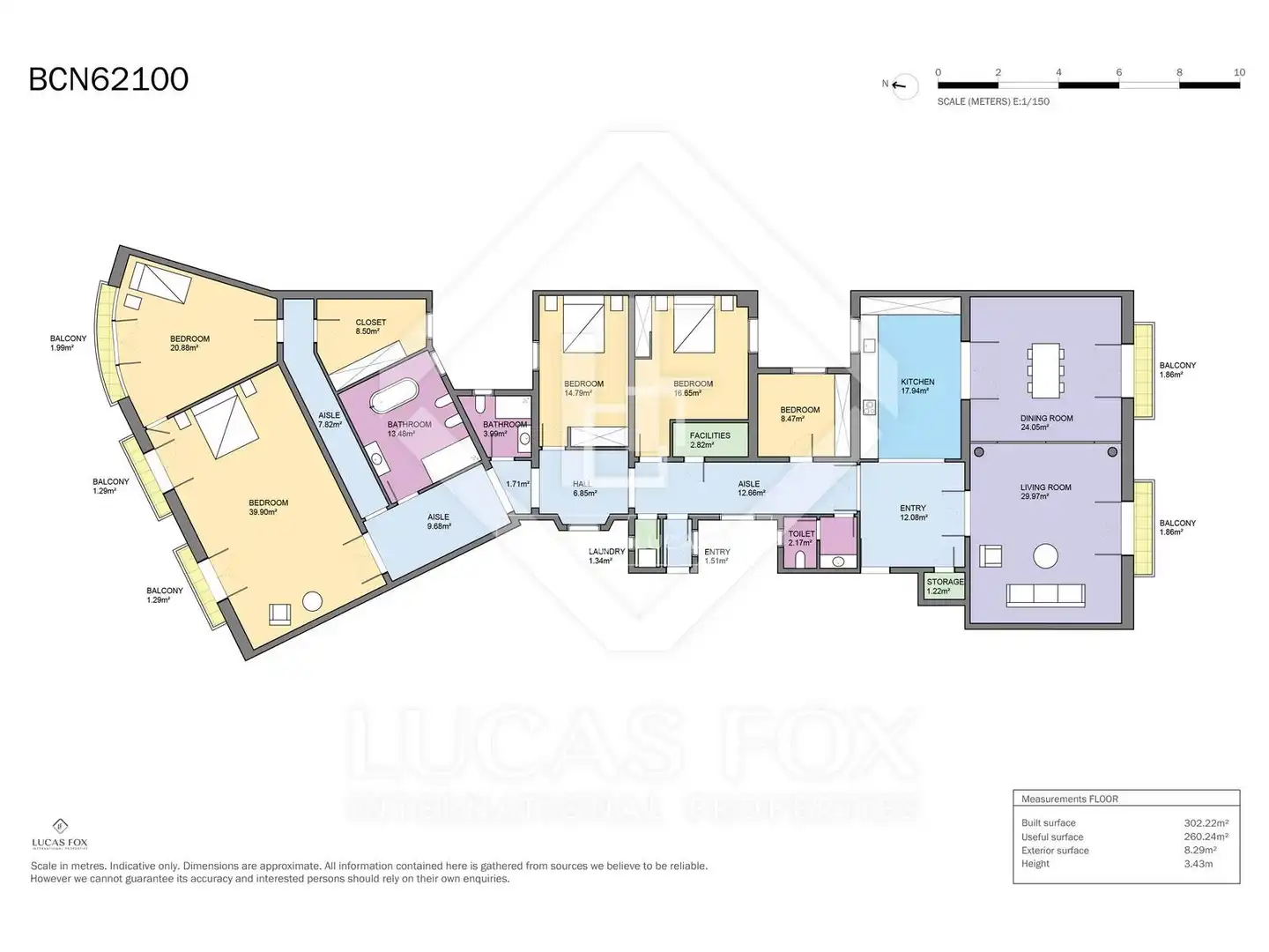 Piso en venta en Barcelona con Aire acondicionado, Calefacción y Parquet