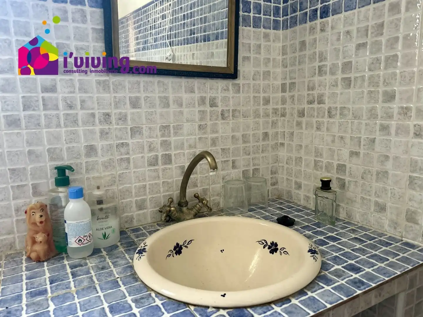 Baño de Finca rústica de alquiler en Cantoria