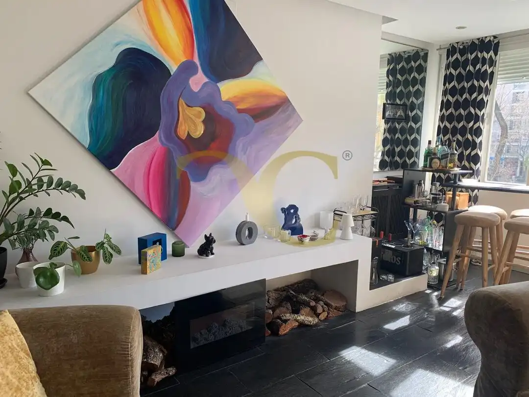 Sala de estar de Piso de alquiler en Madrid con Aire acondicionado y Calefacción