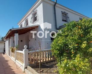 Exterior view of Single-family semi-detached for sale in San Vicente del Raspeig / Sant Vicent del Raspeig  with Air Conditioner and Terrace