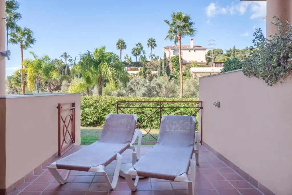 Garden of Ground floor for rent in Marbella  with Air Conditioner, Terrace and Furnished