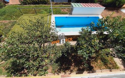 Garden of House or chalet for sale in Vallirana  with Terrace, Swimming Pool and Balcony