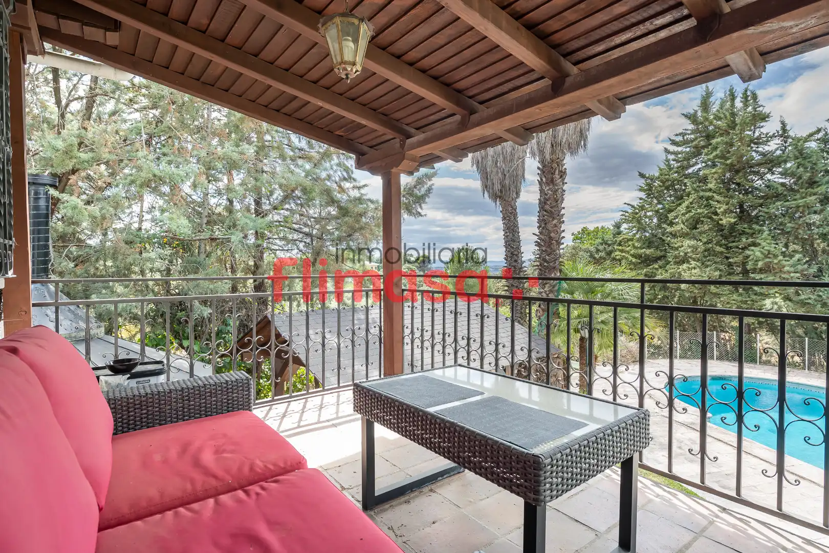 Terraza de Casa o chalet en venta en Villaviciosa de Odón con Aire acondicionado, Calefacción y Piscina
