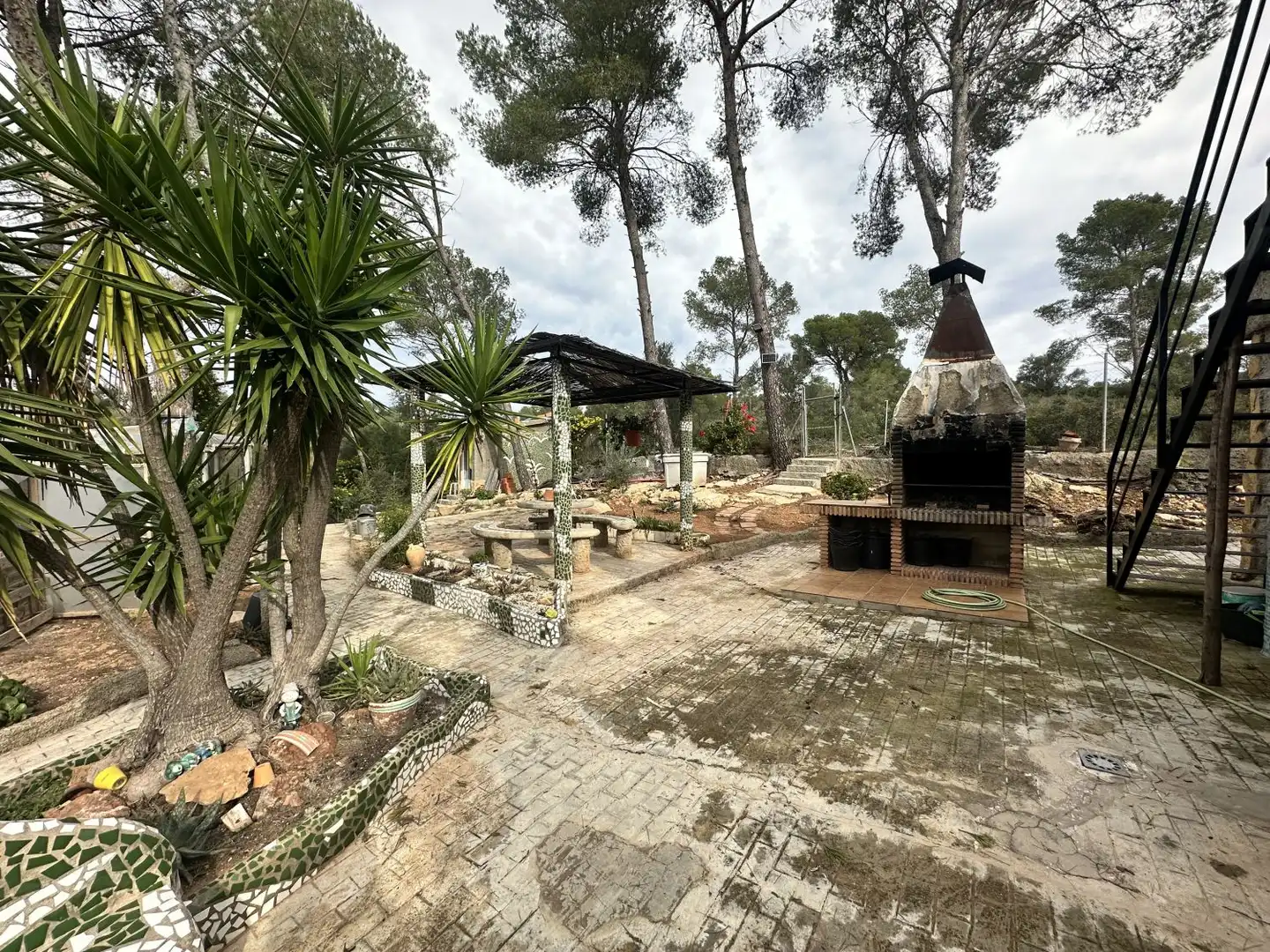 Garden of Houses for sale in Alfara de la Baronia  with Heating, Private garden and Terrace