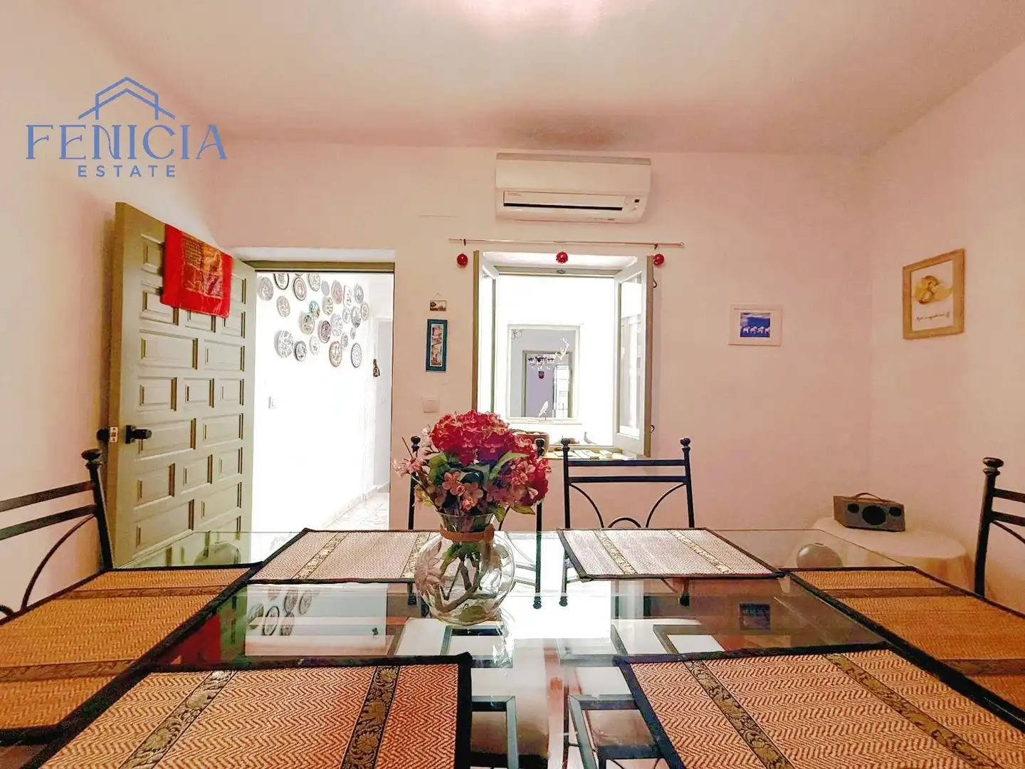 Dining room of Country homes for rent in Jete  with Air Conditioner, Terrace and Furnished