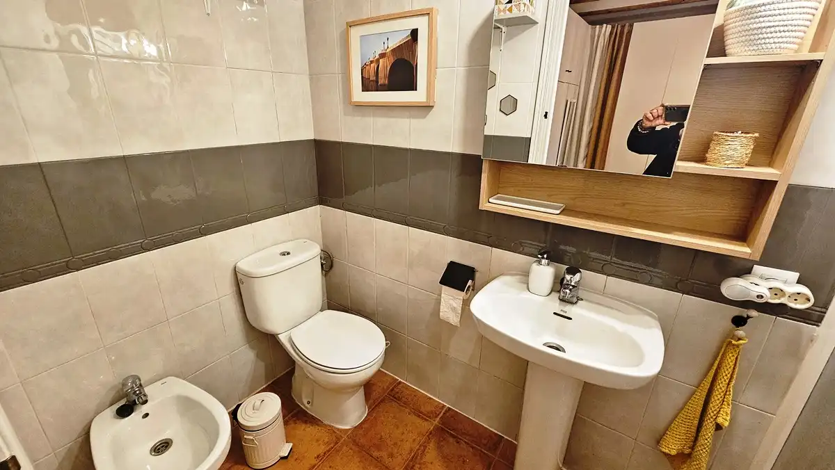Baño de Casa o chalet en venta en Aroche con Terraza y Trastero