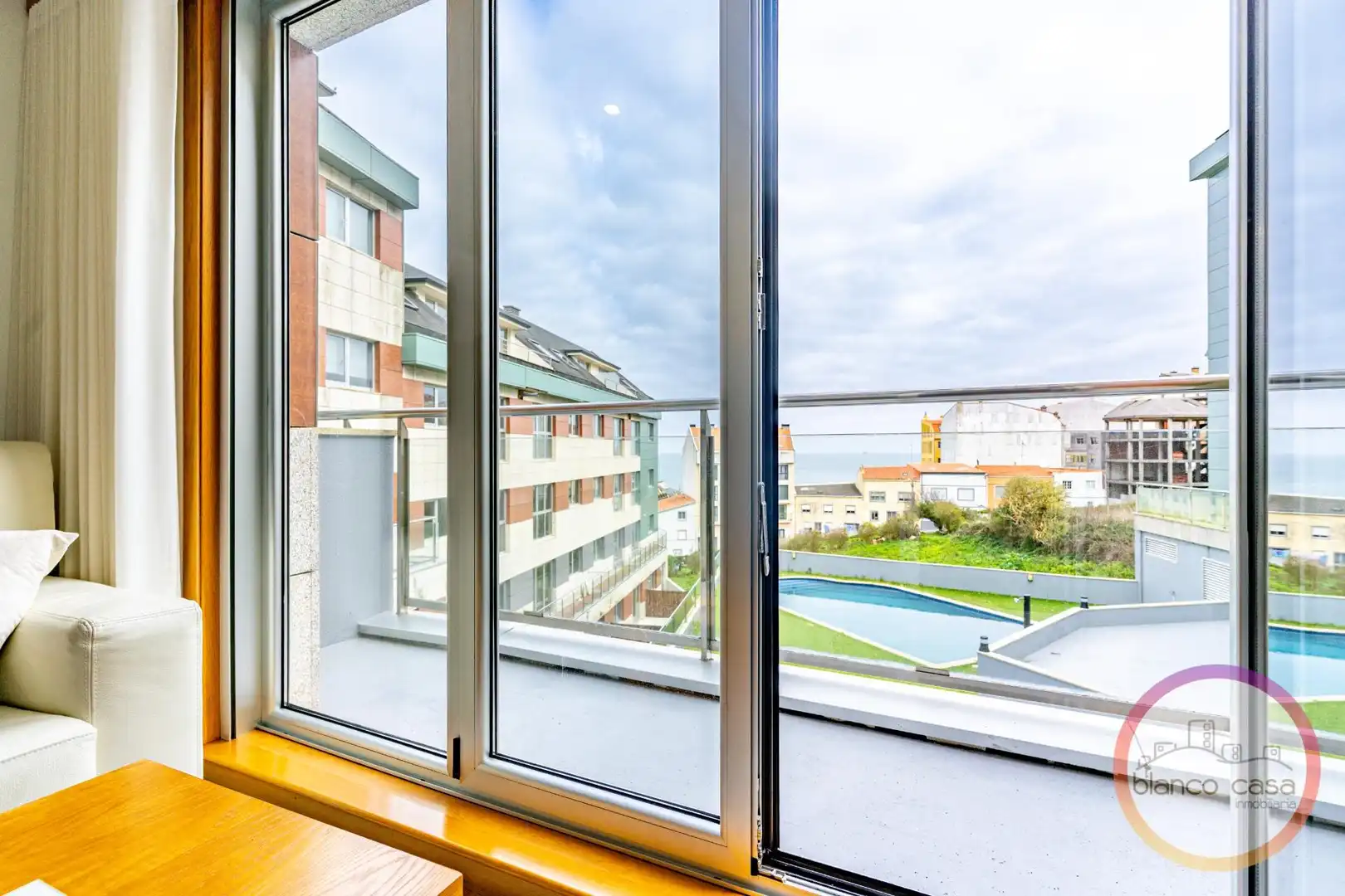 Terraza de Piso de alquiler en Malpica de Bergantiños con Calefacción, Terraza y Trastero