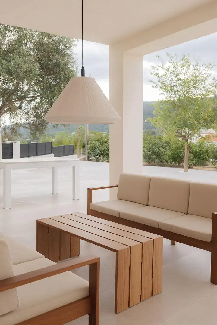 Terrassa de Casa o xalet en venda en Enguera amb Aire condicionat, Calefacció i Piscina