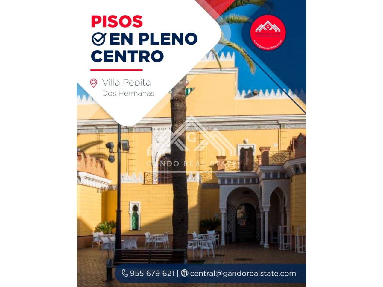 Vista exterior de Dúplex en venda en Dos Hermanas amb Aire condicionat i Jardí privat