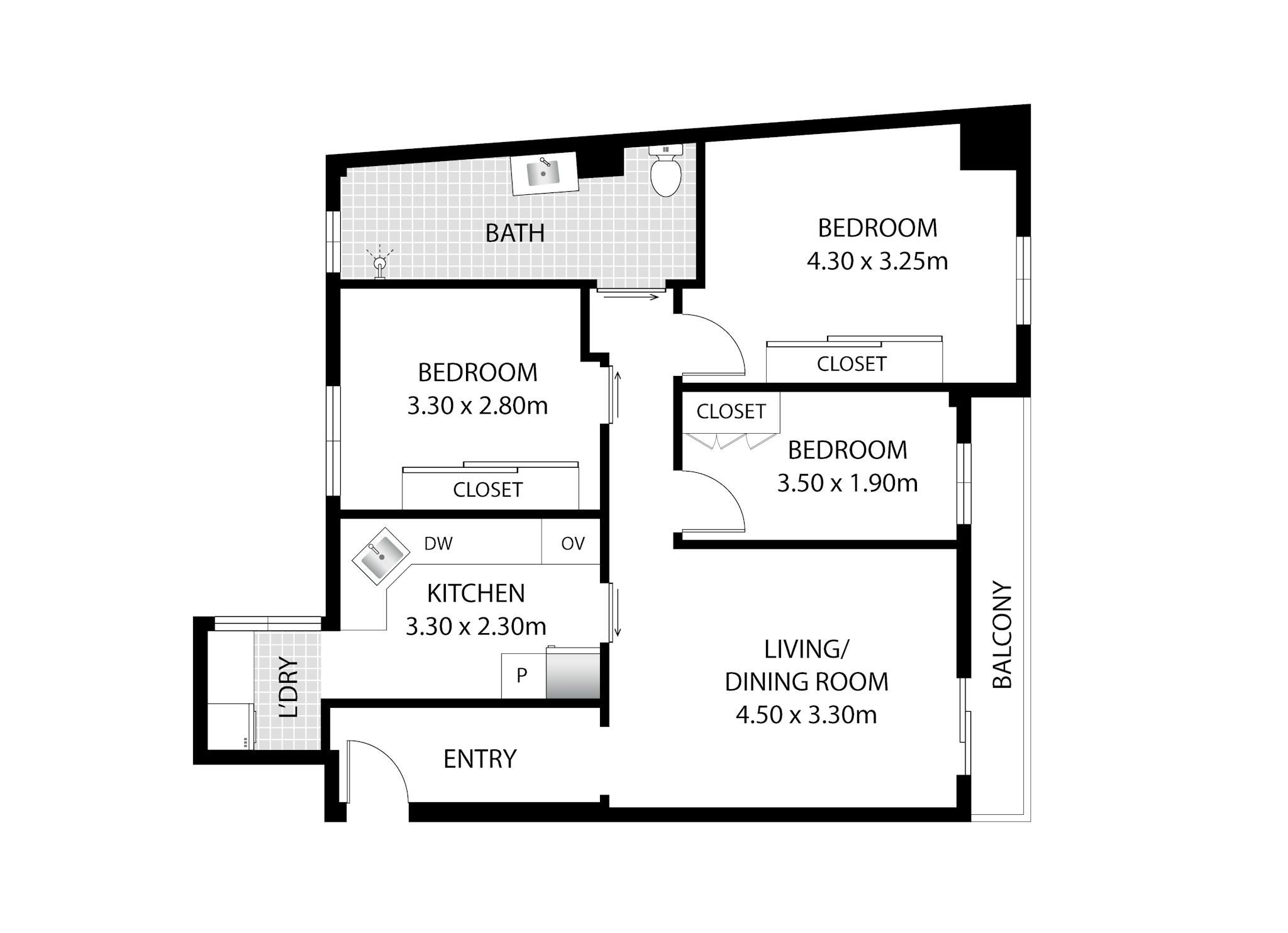 Piso de alquiler en  Valencia Capital con Aire acondicionado, Calefacción y Amueblado