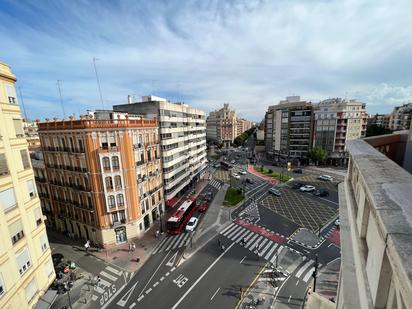 Exterior view of Flat for sale in  Valencia Capital  with Balcony