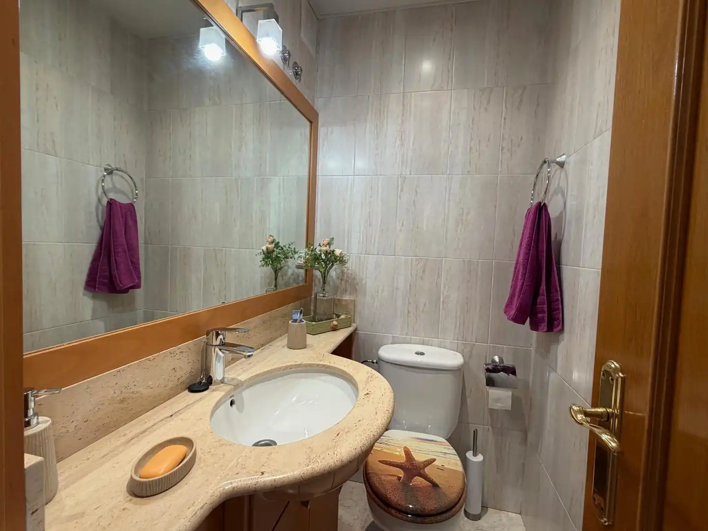 Bany de Casa o xalet en venda en Vilanova del Camí amb Calefacció, Terrassa i Piscina