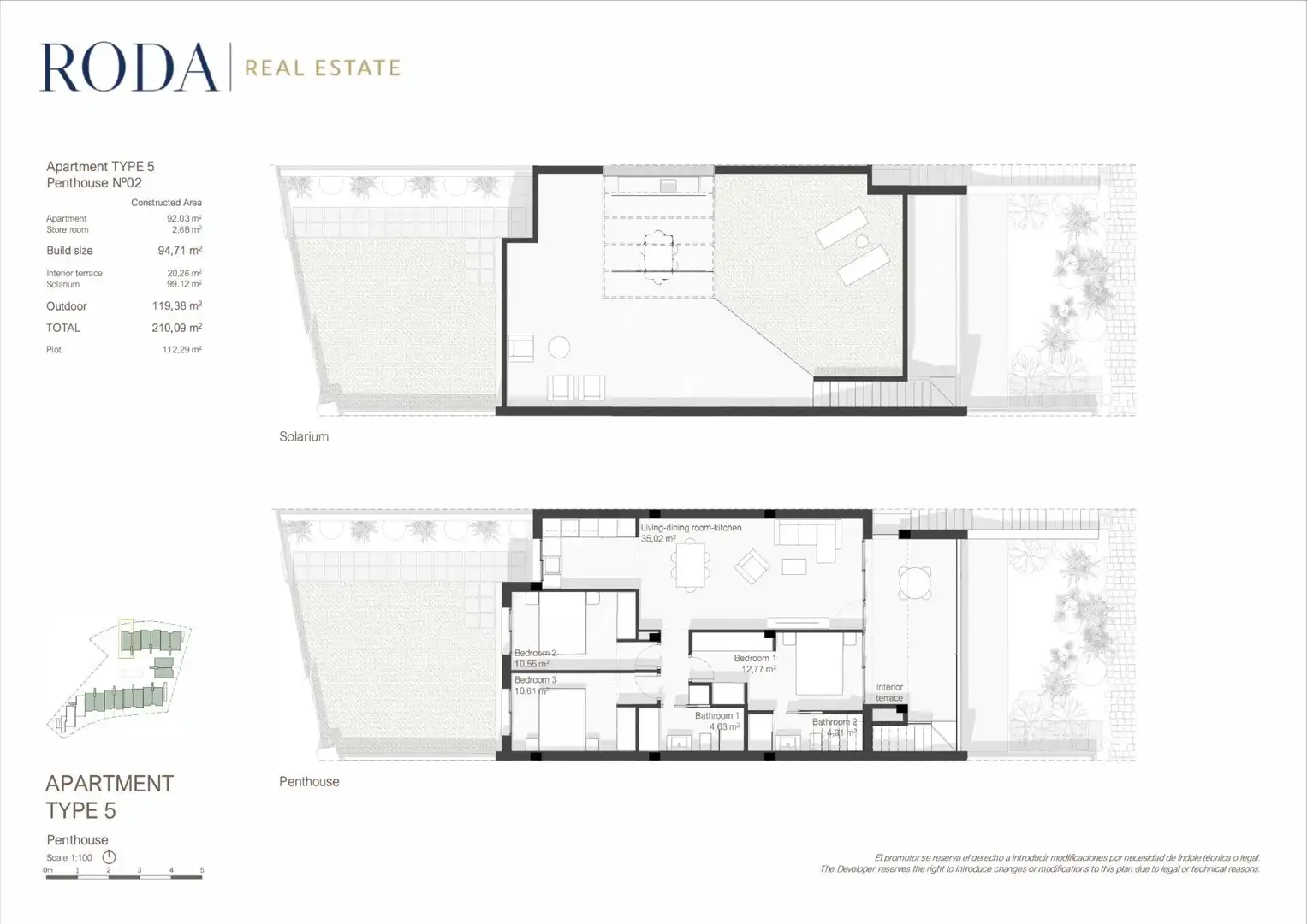 Bungalow with terrace for sale in Roda, imagen 15