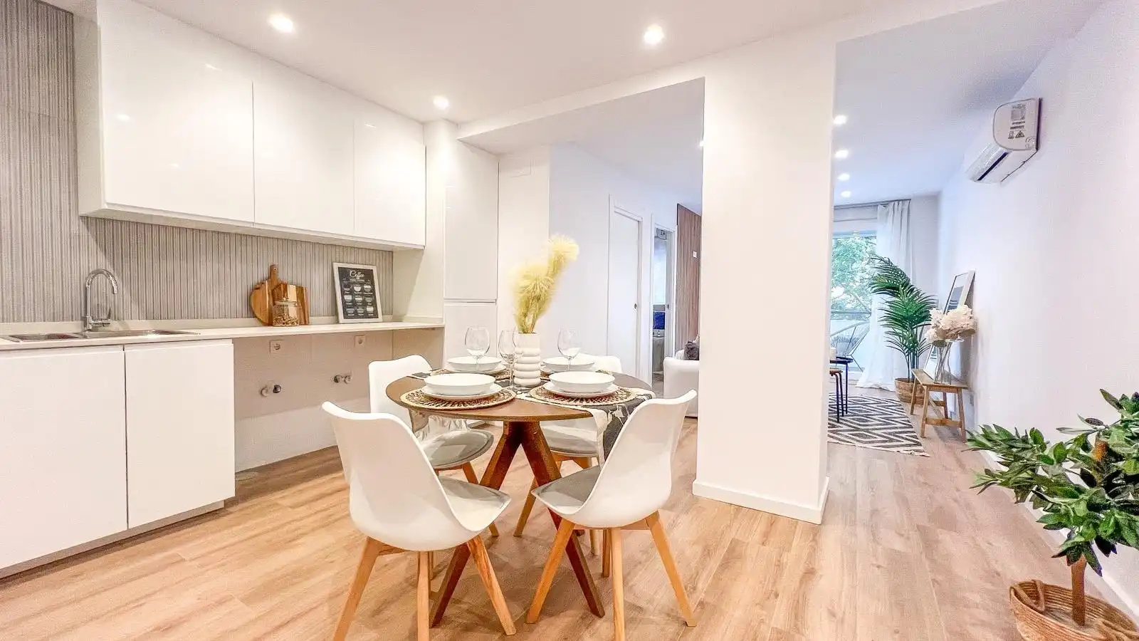 Comedor de Apartamento en venta en Málaga con Aire acondicionado, Terraza y Balcón