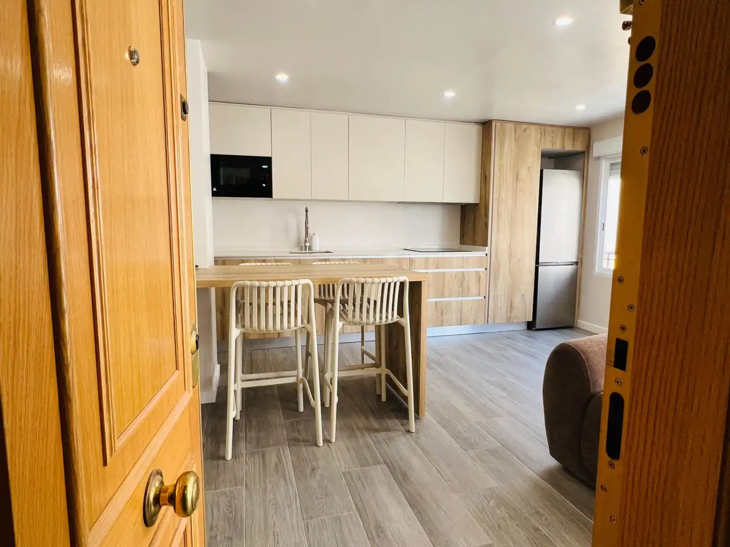 Kitchen of Flat for rent in Elche / Elx  with Air Conditioner and Furnished