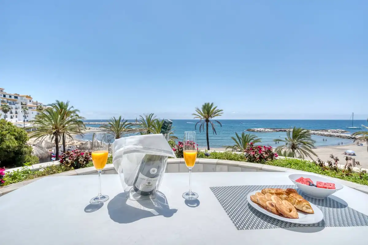 Terrassa de Apartament en venda en Marbella amb Aire condicionat, Terrassa i Traster