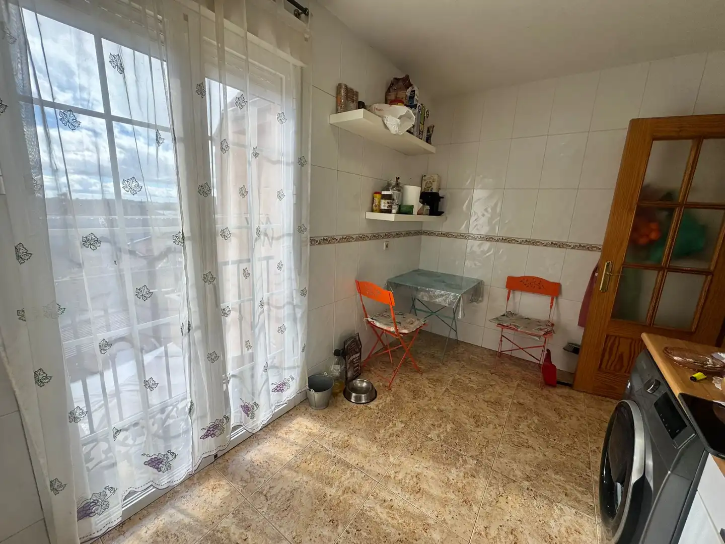 Kitchen of Flat for sale in El Vellón  with Heating, Terrace and Balcony