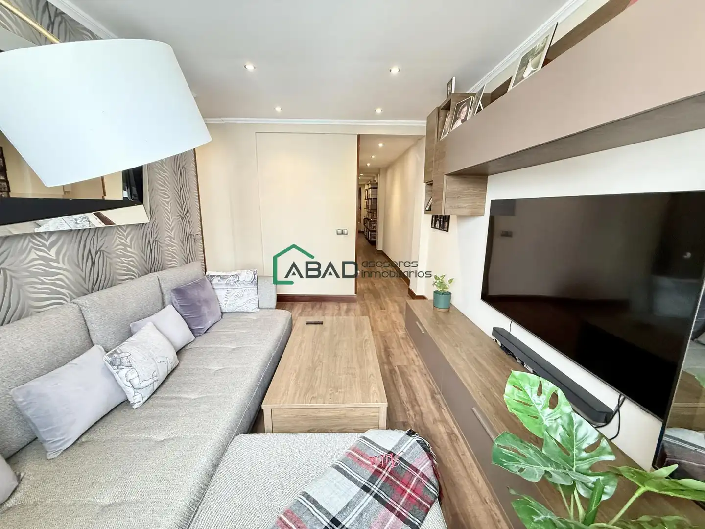 Sala de estar de Piso en venta en Bilbao  con Calefacción y Amueblado