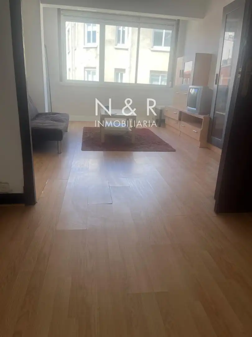 Sala d'estar de Pis en venda en A Coruña Capital  amb Traster