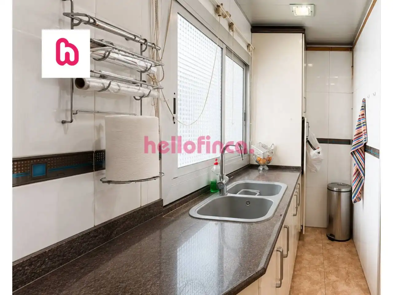 Cocina de Ático en venta en Martorell con Terraza, Amueblado y Alarma