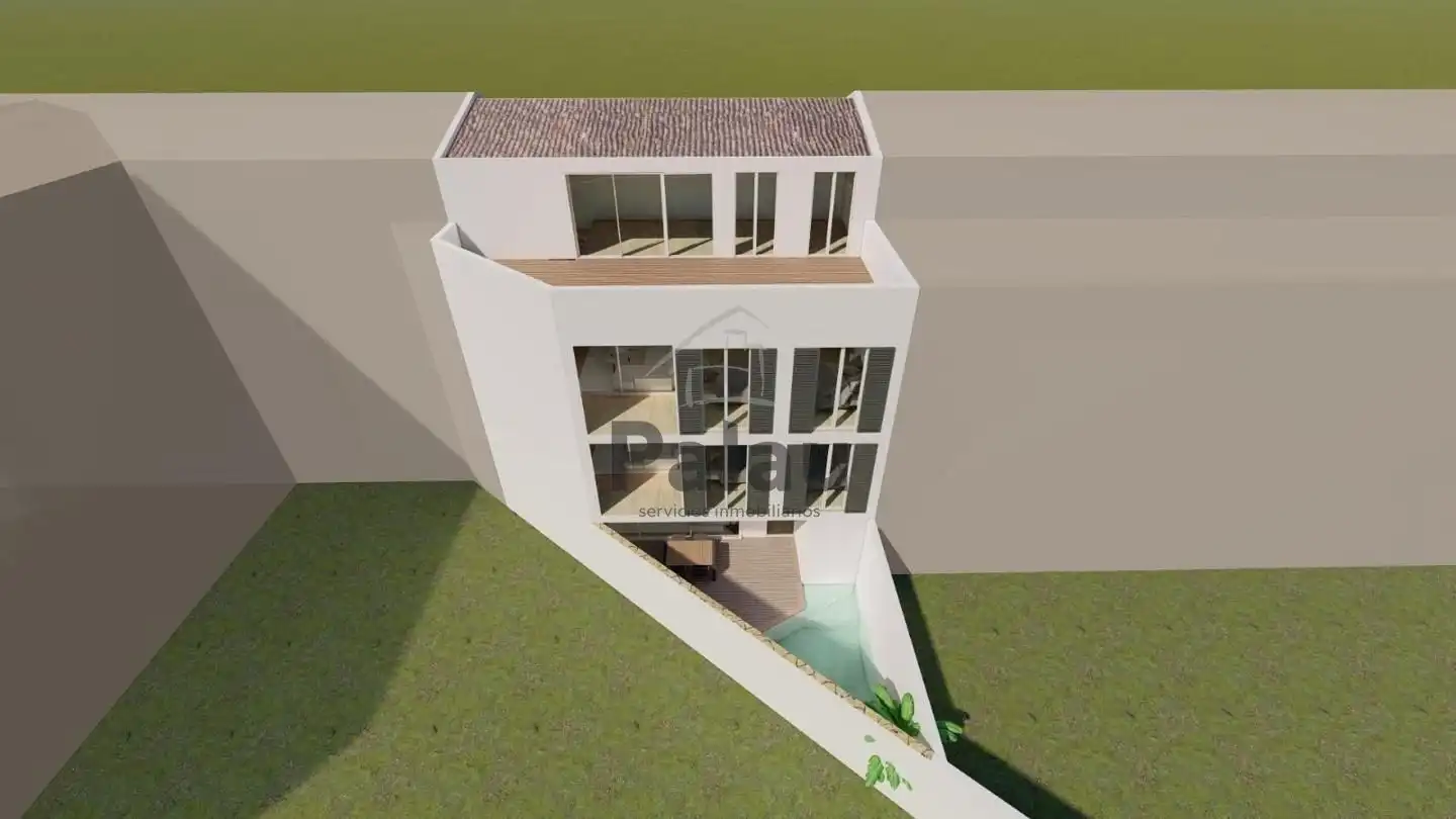 Vista exterior de Dúplex en venda en Maó - Mahón amb Terrassa i Balcó
