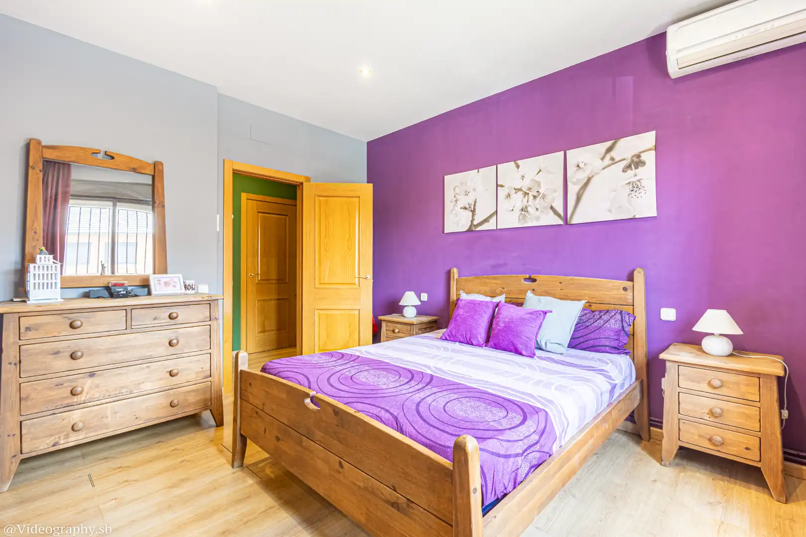 Habitación de Casa adosada en venta en San Martín de Valdeiglesias con Aire acondicionado, Calefacción y Jardín privado
