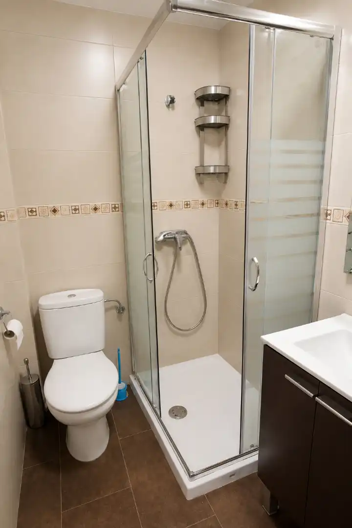 Bathroom of Flat for rent in Torrelavega   with Heating, Furnished and Oven